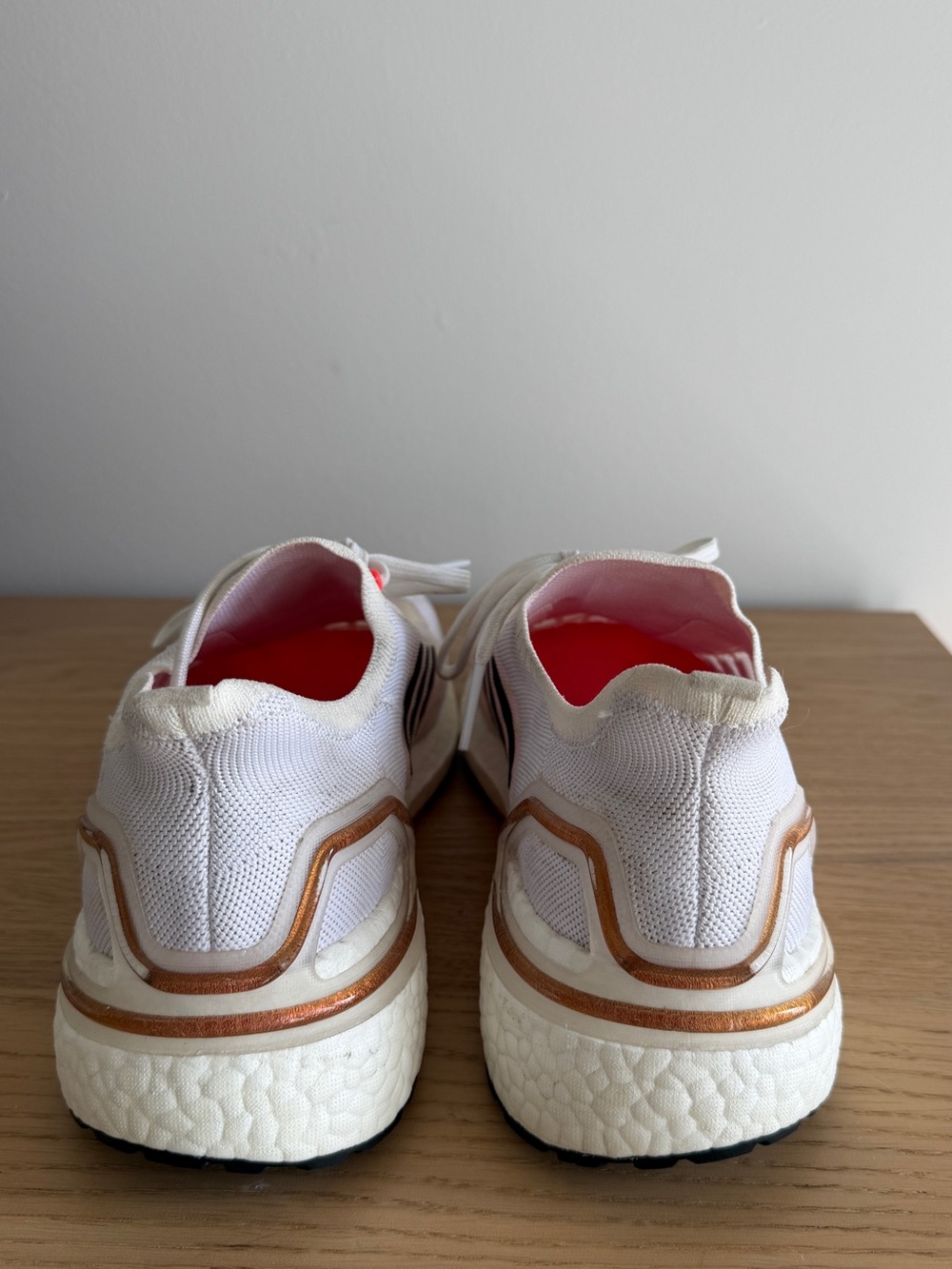 Adidas Ultraboost DNA Summer.RDY Running shoes Size 9 mens unisex white/pink/gld - Picture 3 of 8